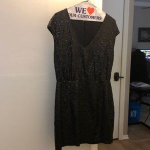 Black sequin mini!
